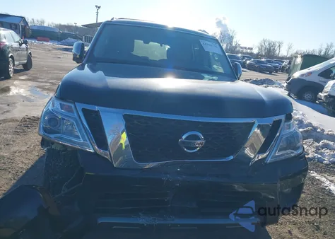 2019 Nissan Armada Platinum z USA, uszkodzony, nr VIN JN8AY2NE4K9756768